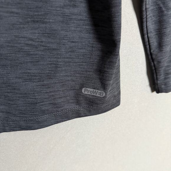 Spyder sz L gray active hoodie - Picture 9 of 9